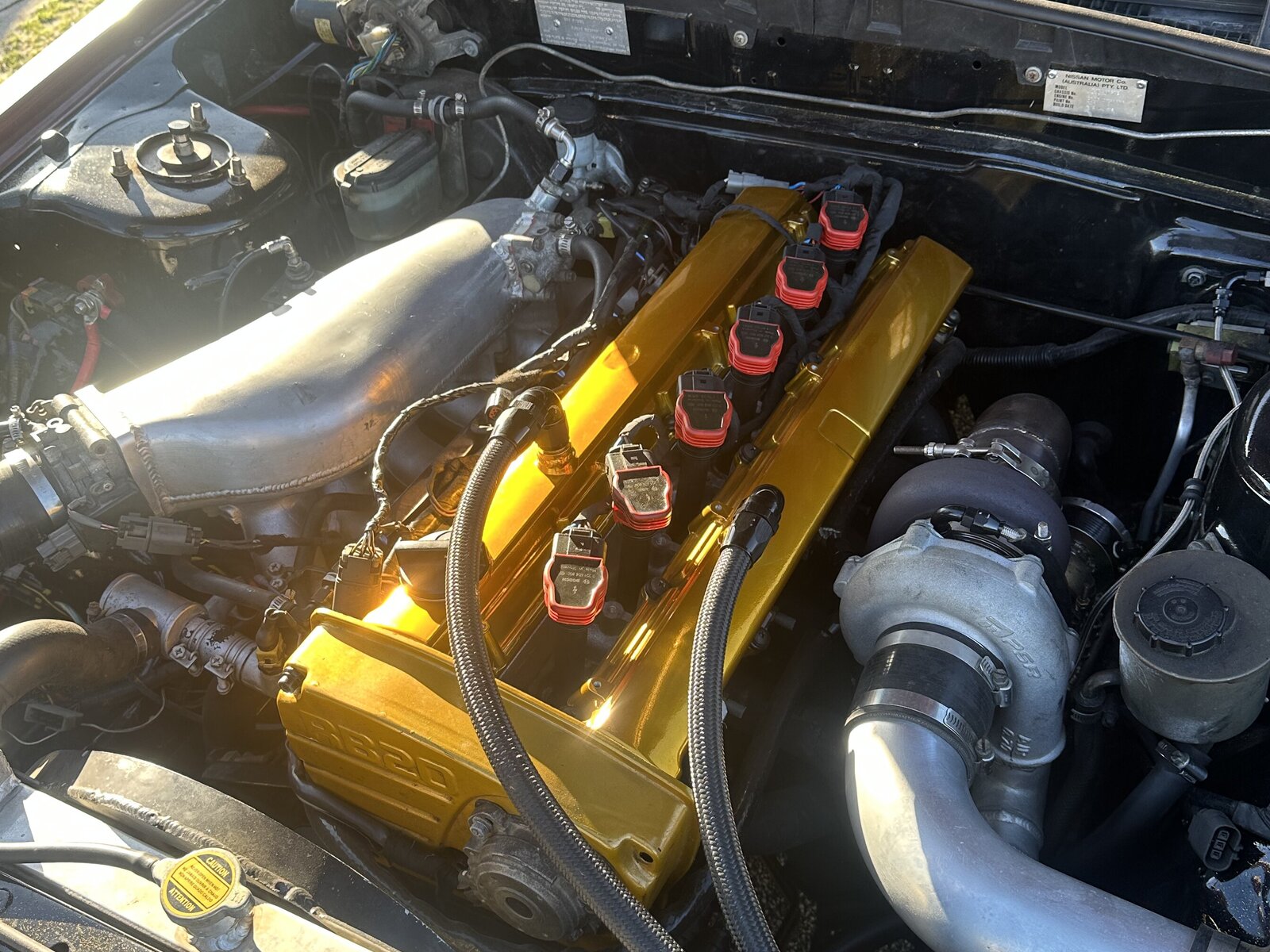 Powder-coated finish