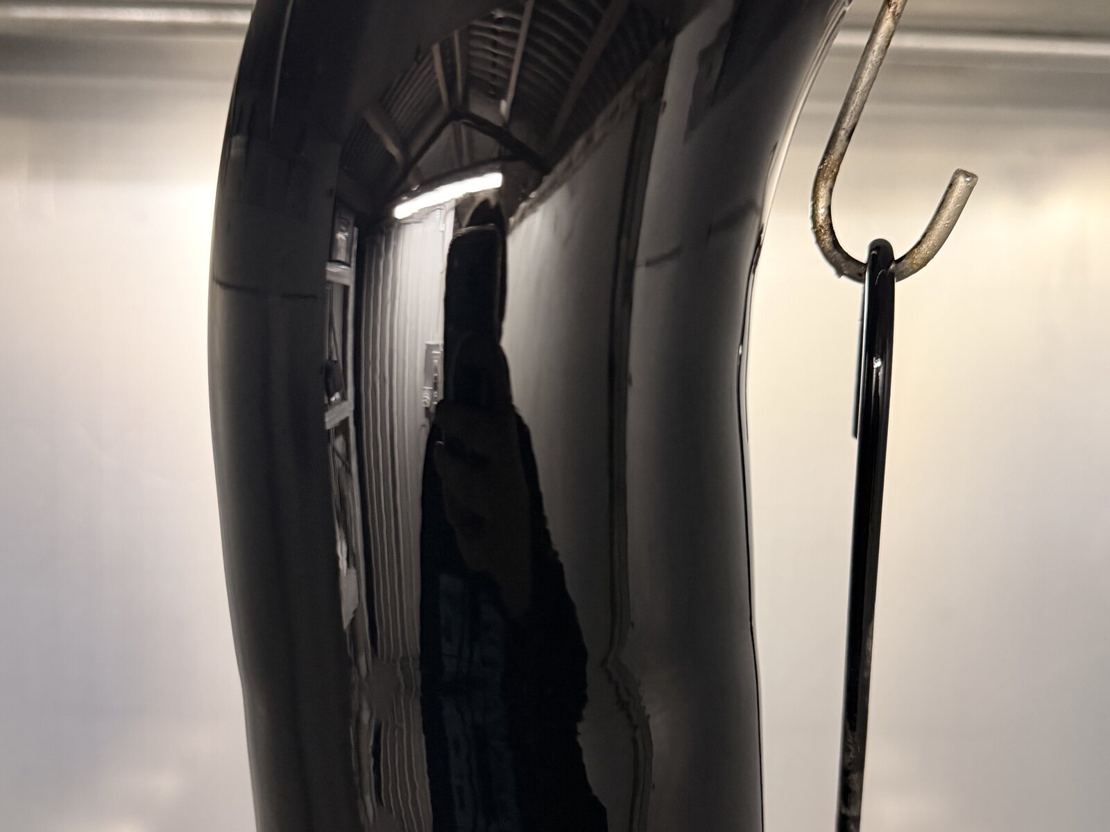 Powder-coated finish