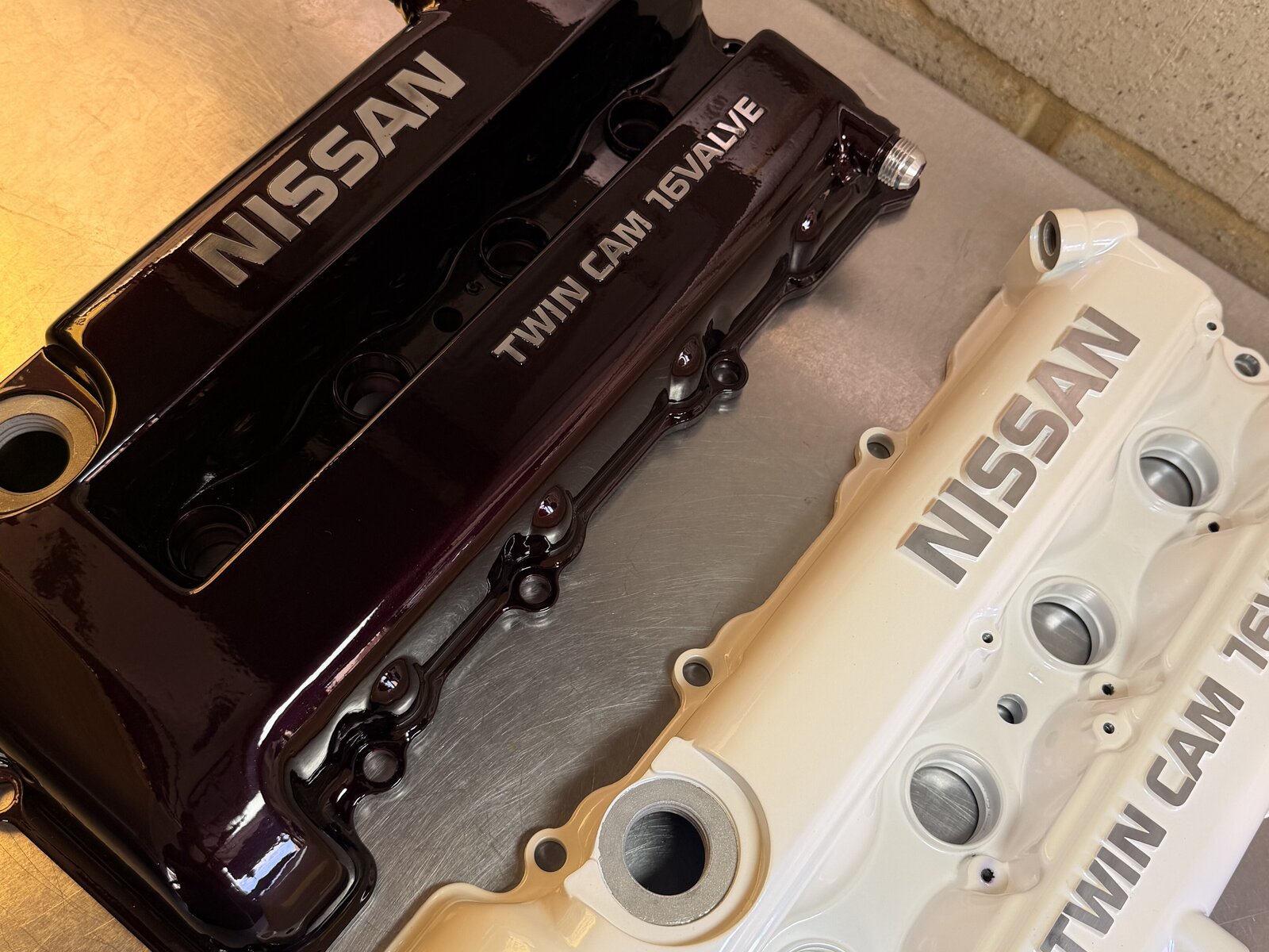 Powder-coated finish